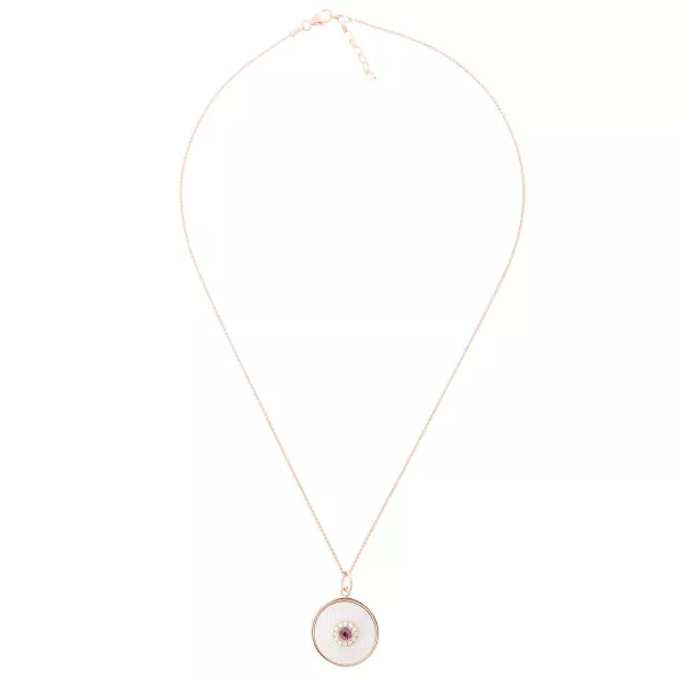 Orphelia Fia Silver Chain With Pendant ZH-7293