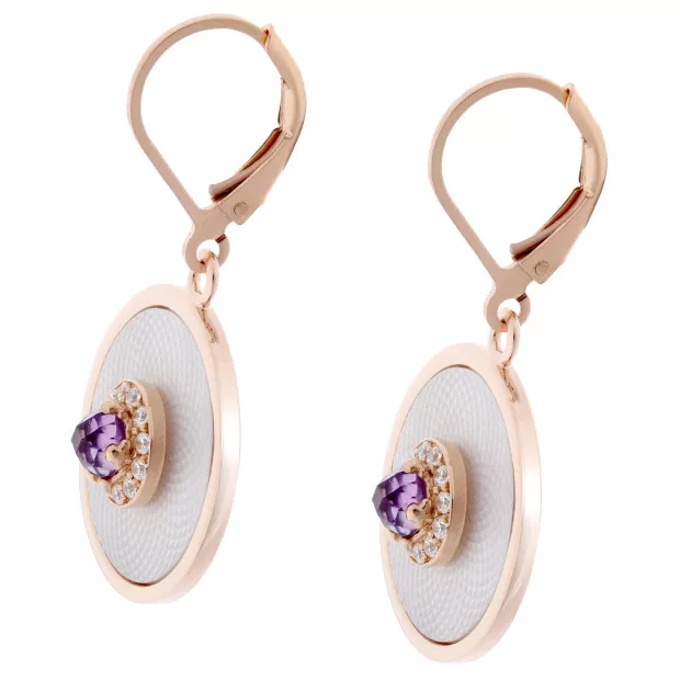 Orphelia Fia Silver Drop Earrings ZO-7293