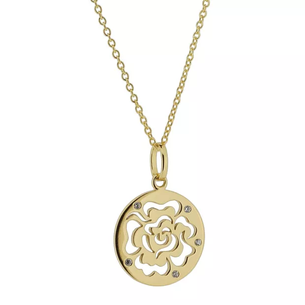 Orphelia Fiore Silver Chain With Pendant ZH-7079/2
