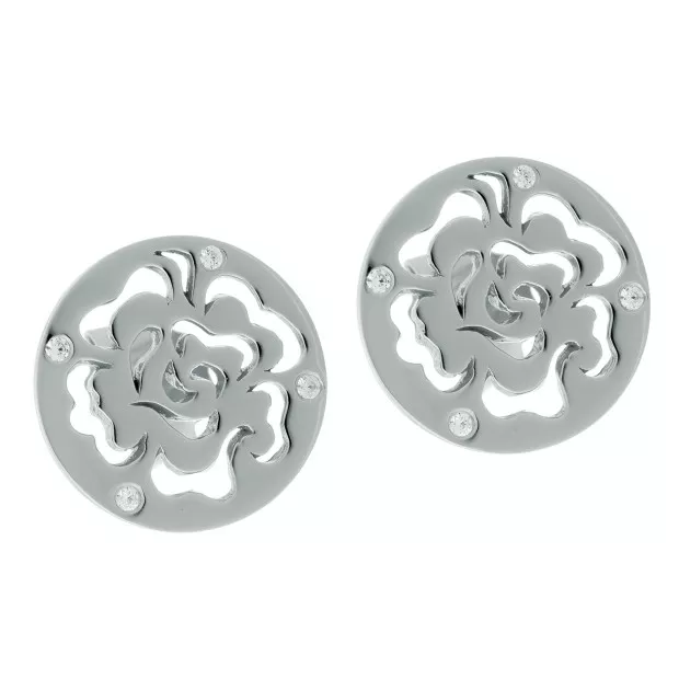 orphelia Fiore Silver Stud Earrings ZO-7079