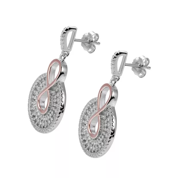 Orphelia Frida Silver Drop Earrings ZO-7437