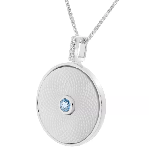 orphelia Genoa Silver Chain With Pendant ZH-7291