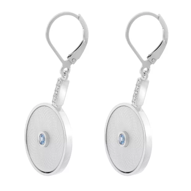 Orphelia Genoa Silver Drop Earrings ZO-7291