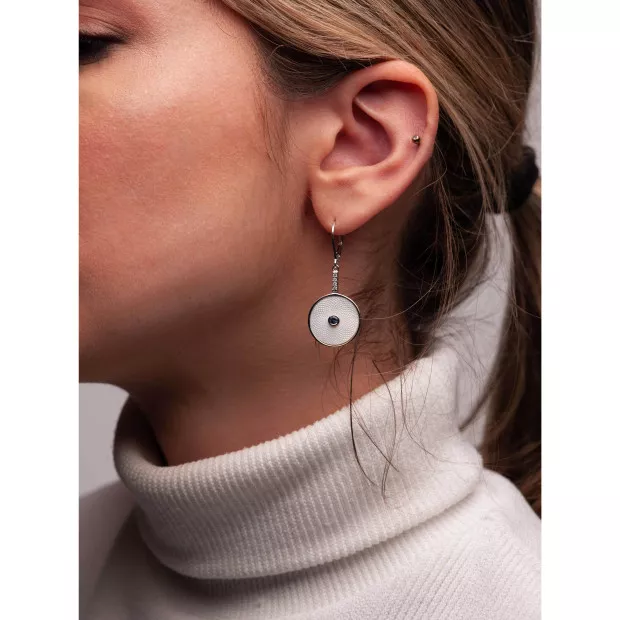 Orphelia Genoa Silver Drop Earrings ZO-7291