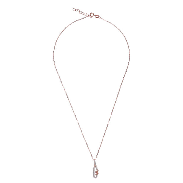 Orphelia Gigi Silver Chain With Pendant ZH-7438