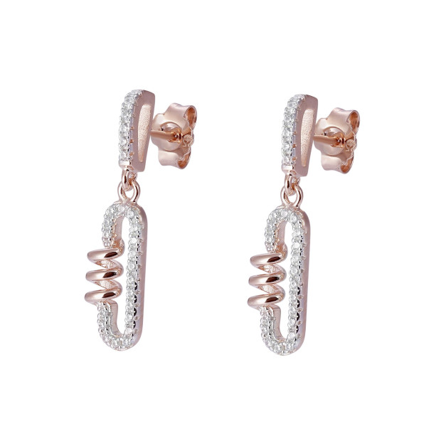 Orphelia Gigi Silver Drop Earrings ZO-7438