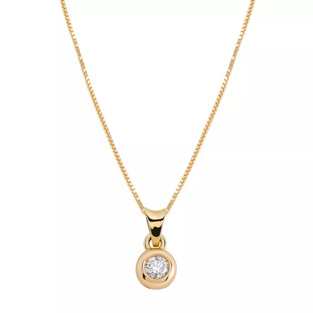 Orphelia Giuliana Yellow-gold 18k Pendant HD-4082