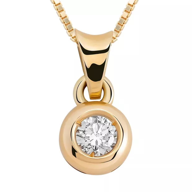 orphelia Giuliana Yellow-gold 18k Pendant HD-4082