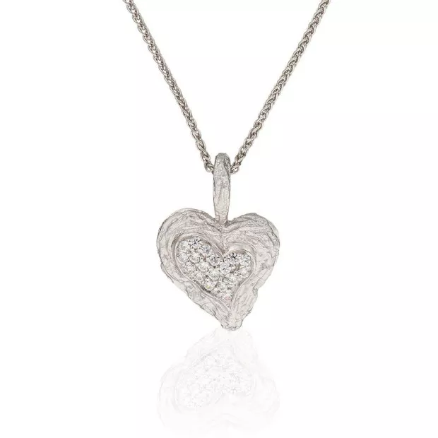 orphelia Hazel Silver Chain With Pendant ZH-7082