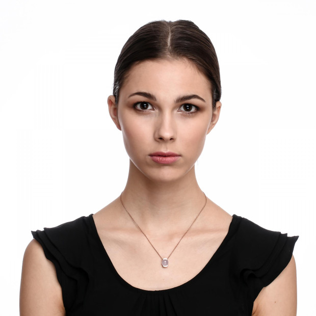 Orphelia Hedda Silver Chain With Pendant ZH-7229