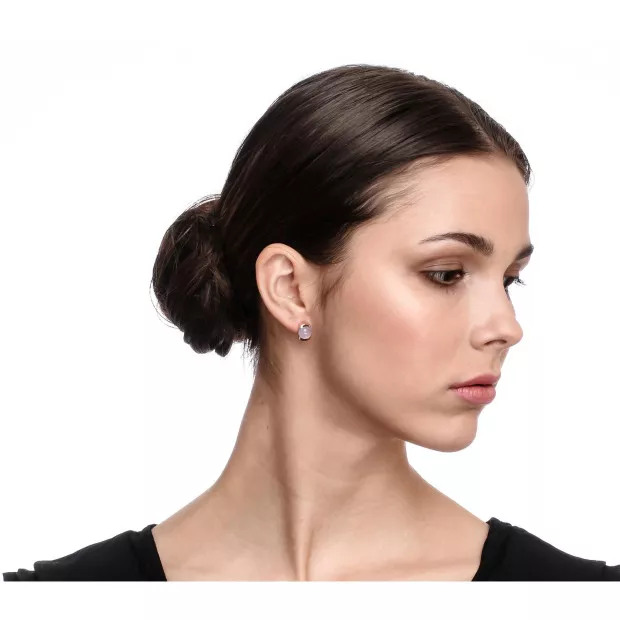 Orphelia Hedda Silver Stud Earrings ZO-7229