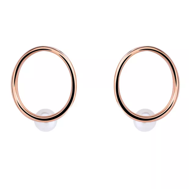 Orphelia Heloise Silver Stud Earrings ZO-7509