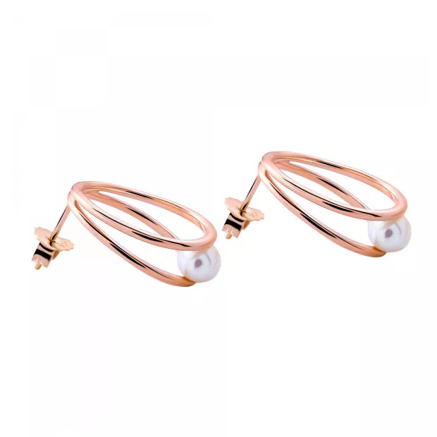 Orphelia Heloise Silver Stud Earrings ZO-7509