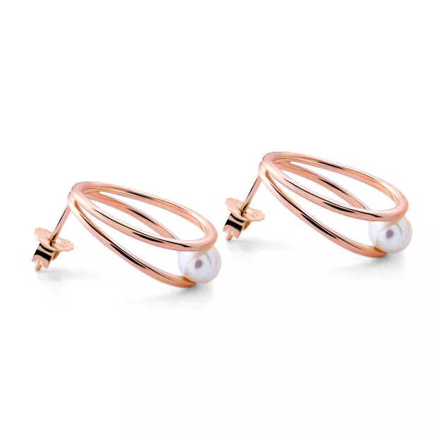 Orphelia Heloise Silver Stud Earrings ZO-7509
