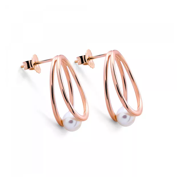 orphelia Heloise Silver Stud Earrings ZO-7509
