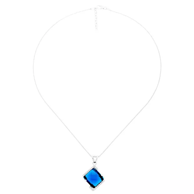 Orphelia Hilma Silver Chain With Pendant ZH-7208