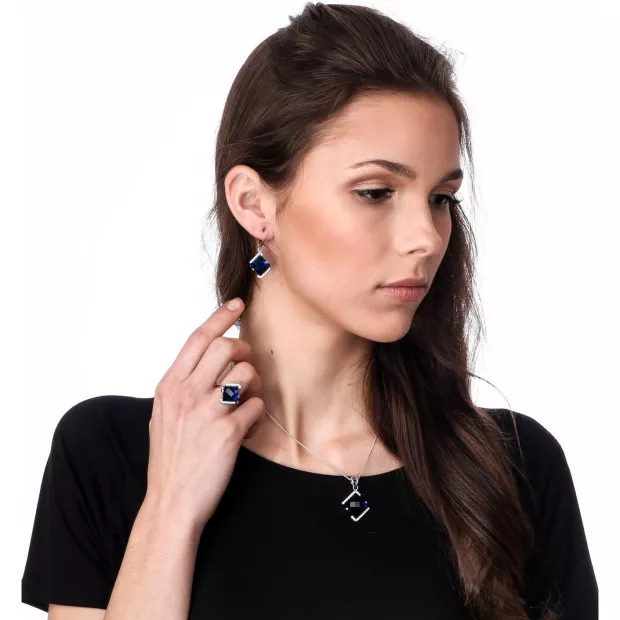 Orphelia Hilma Silver Chain With Pendant ZH-7208
