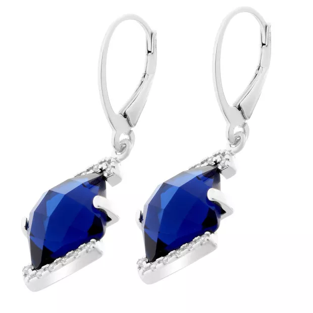 Orphelia Hilma Silver Drop Earrings ZO-7208