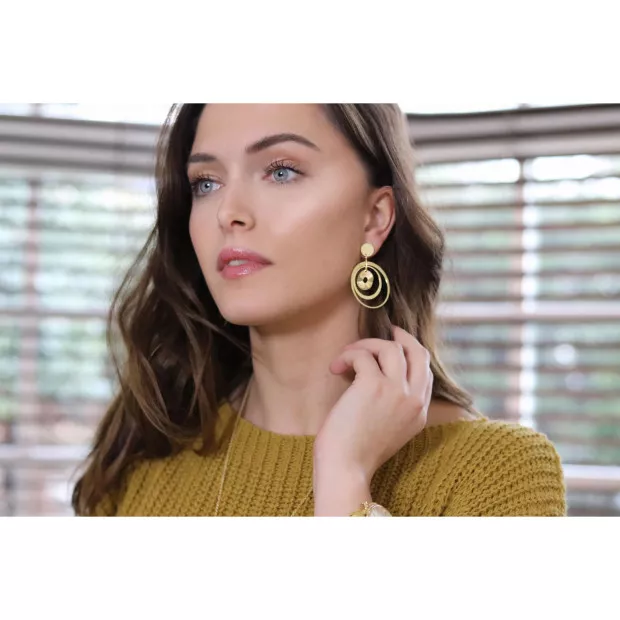 Orphelia Hope Silver Drop Earrings ZO-7393