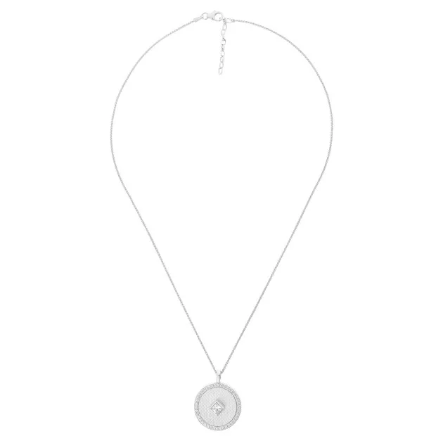 Orphelia Huda Silver Chain With Pendant ZH-7290