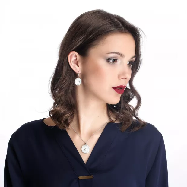 Orphelia Huda Silver Chain With Pendant ZH-7290