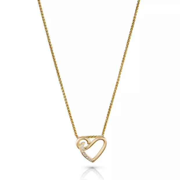 orphelia Ida Silver Chain With Pendant ZH-7521/G