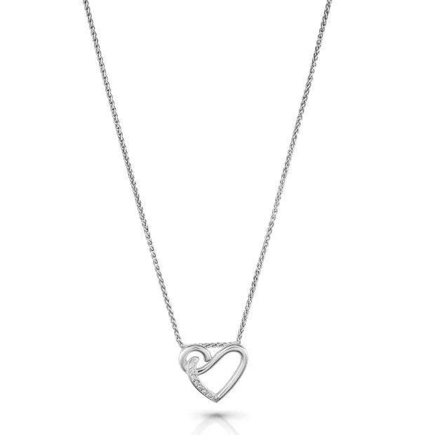 orphelia Ida Silver Chain With Pendant ZH-7521