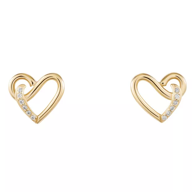 Orphelia Ida Silver Stud Earrings ZO-7521/G
