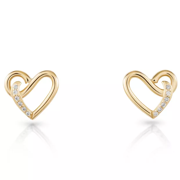 Orphelia Ida Silver Stud Earrings ZO-7521/G