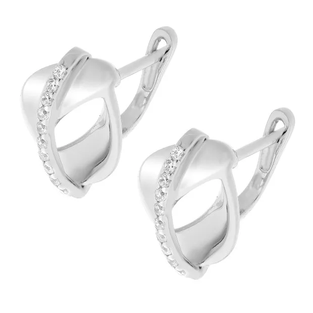 Orphelia Idia Silver Stud Earrings ZO-7086