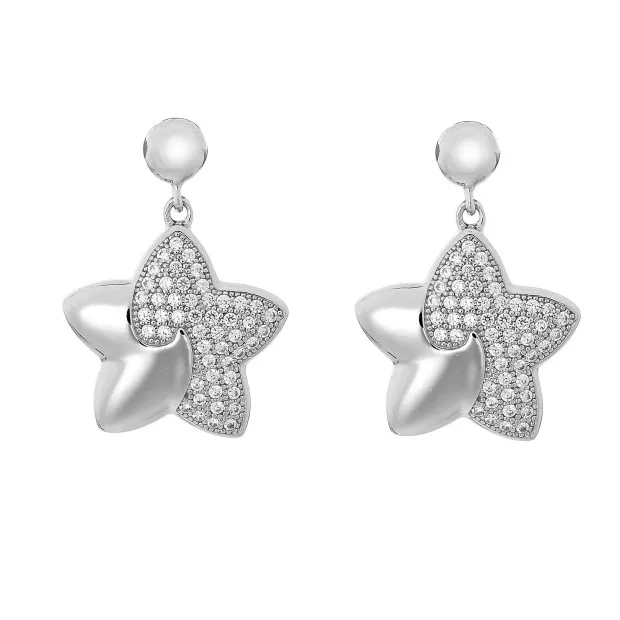 Orphelia Ilona Silver Drop Earrings ZO-7331
