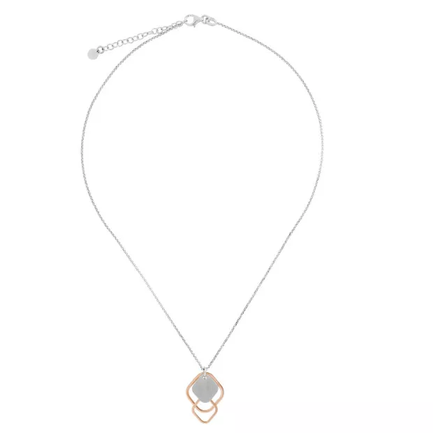 Orphelia Inez Silver Chain With Pendant ZK-7391