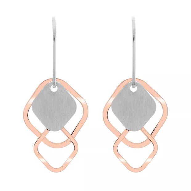 orphelia Inez Silver Drop Earrings ZO-7391