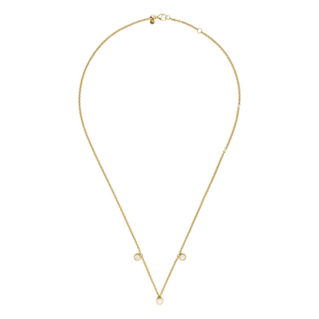 Orphelia Ingrid Yellow-gold 18k Necklace RD-003