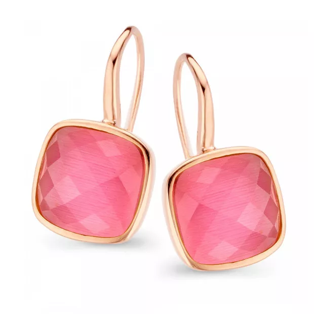 orphelia Isabella Silver Drop Earrings ZO-7198/PI