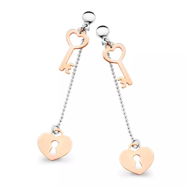 orphelia Izabella Silver Drop Earrings ZO-7185
