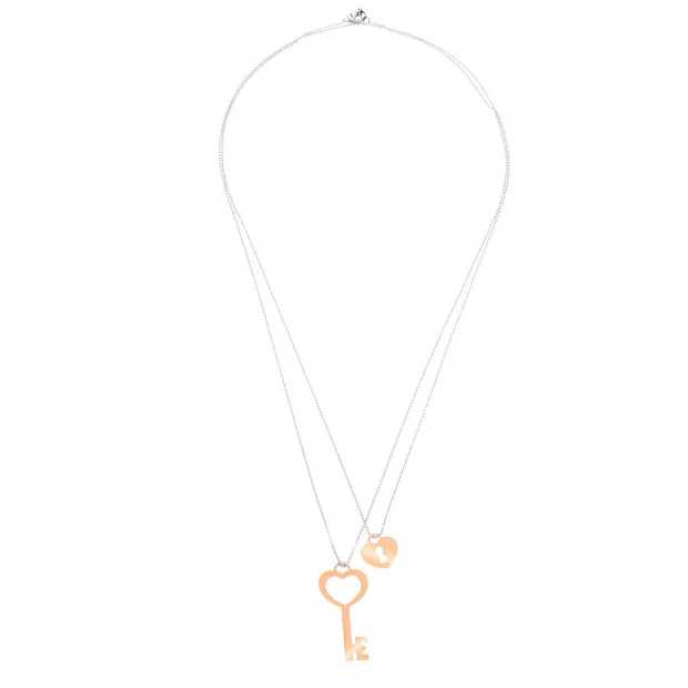 Orphelia Izabella Silver Necklace ZK-7185