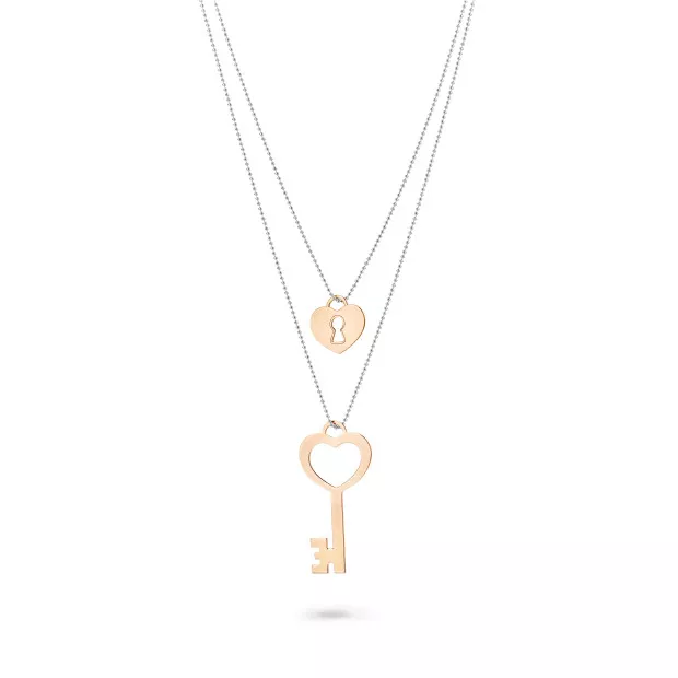 orphelia Izabella Silver Necklace ZK-7185