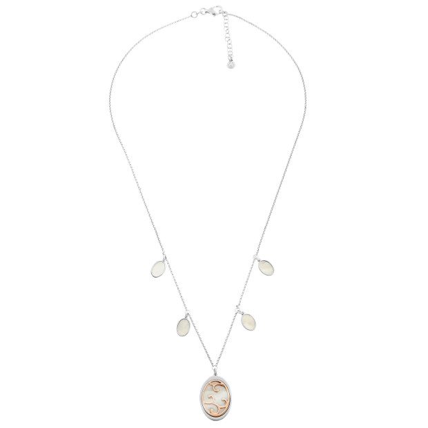 Orphelia Jarina Silver Necklace ZK-7165