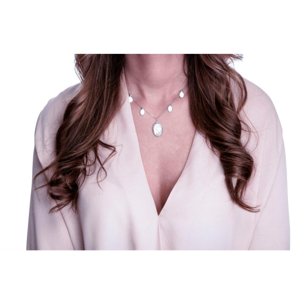 Orphelia Jarina Silver Necklace ZK-7165