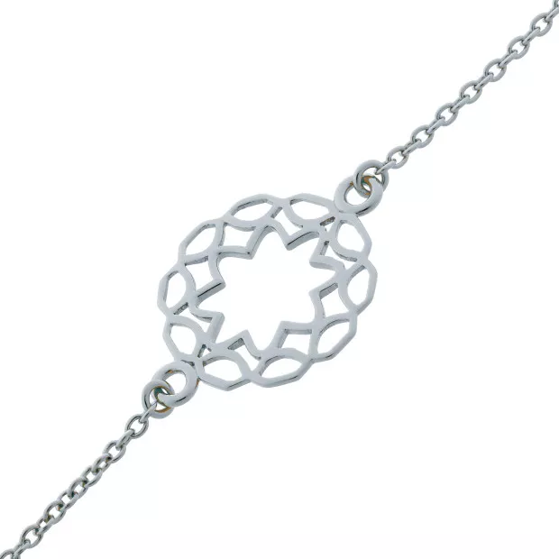 Orphelia Jasmine Silver Bracelet ZA-7076