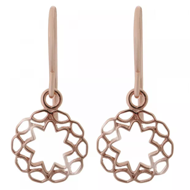 orphelia Jasmine Silver Drop Earrings ZO-7076/1