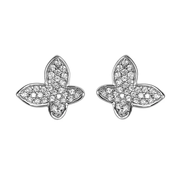orphelia Jolie Silver Stud Earrings ZO-7044