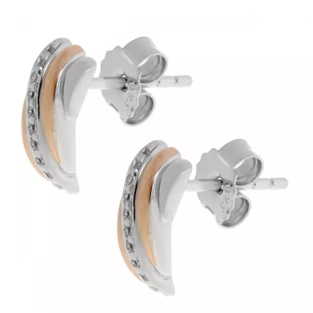 Orphelia Joline Silver Stud Earrings ZO-7118