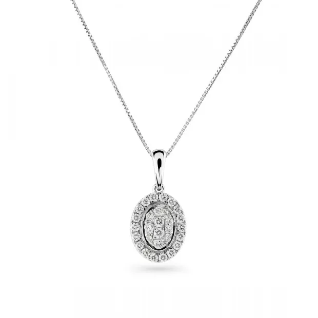 Orphelia Kamilla White-gold 18k Pendant HD-4204