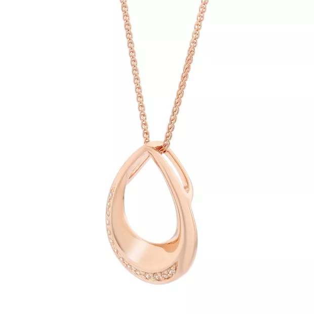 orphelia Krista Silver Chain With Pendant ZH-7366