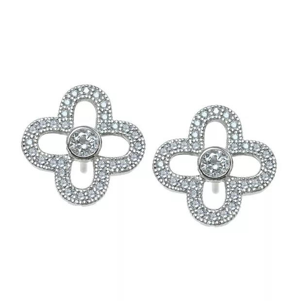 orphelia Laerke Silver Stud Earrings ZO-7241