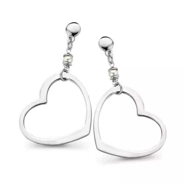 orphelia Laguna Silver Drop Earrings ZO-7183