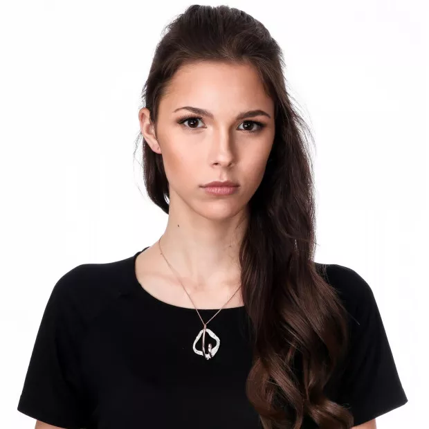 Orphelia Lamara Silver Chain With Pendant ZH-7207