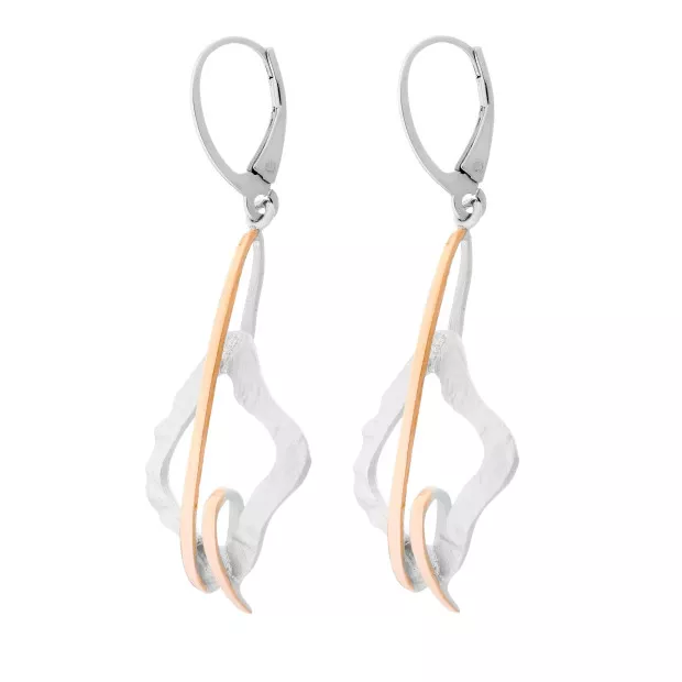 Orphelia Lamara Silver Drop Earrings ZO-7207